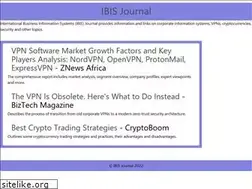 Sites similar to ibis-journal.net