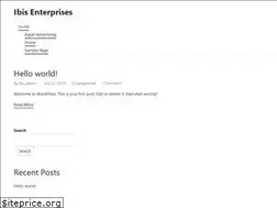Sites similar to ibisenterprises.com