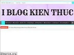 Sites similar to iblogkienthuc.com