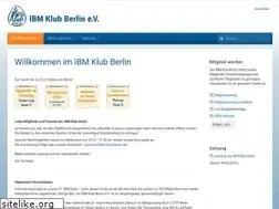 Sites similar to ibm-klub-berlin.de