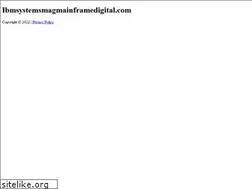Sites similar to ibmsystemsmagmainframedigital.com