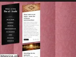 Sites similar to ibnarabi.de