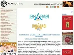 Sites similar to ibnarabisociety.es