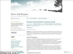 Sites similar to ibogainedetox.wordpress.com