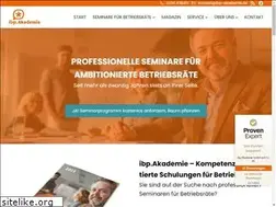 Sites similar to ibp-akademie.de