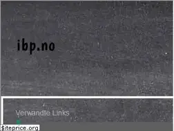 Sites similar to ibp.no