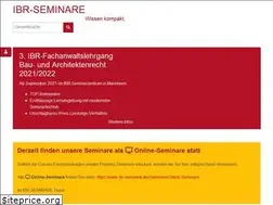 Sites similar to ibr-seminare.de
