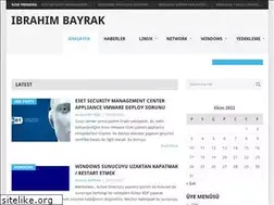 Sites similar to ibrahimbayrak.com