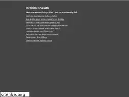 Sites similar to ibrahimshaath.co.uk