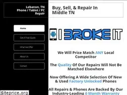 Sites similar to ibrokeittn.com