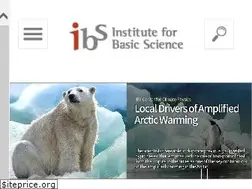 Sites similar to ibs.re.kr