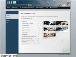 Sites similar to ibsgeocad.de
