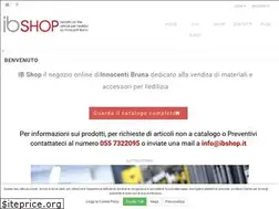Sites similar to ibshop.it