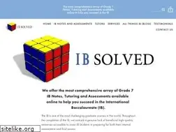 Sites similar to ibsolved.com