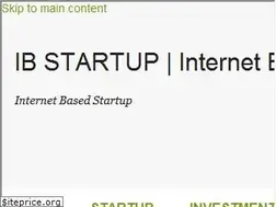 Sites similar to ibstartup.com