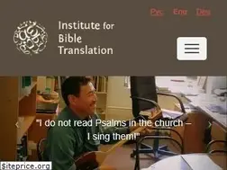 Sites similar to ibt.org.ru