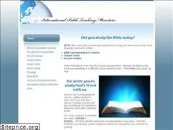 Sites similar to ibtministries.org
