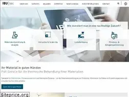 Sites similar to ibu-tec.de