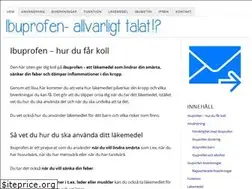 Sites similar to ibuprofen.se