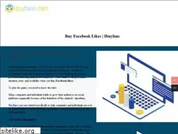 Sites similar to ibuyfans.com