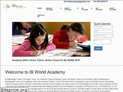 Sites similar to ibworldacademy.com