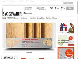 Sites similar to ibyggevarer.no