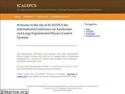 Sites similar to icalepcs.org