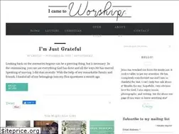 Sites similar to icametoworship.com