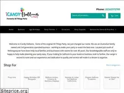 Sites similar to icandyballoons.com.au