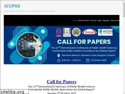 Sites similar to iccphs.org