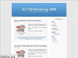 Sites similar to icct20worldcup09.wordpress.com