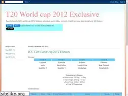 Sites similar to icct20worldcup2012.blogspot.com