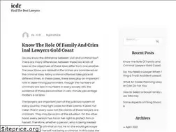 Sites similar to icdr.us