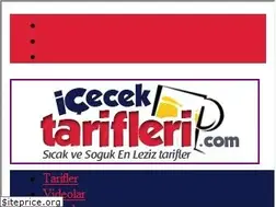 Sites similar to icecektarifleri.com