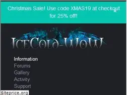 Sites similar to icecold-wow.com