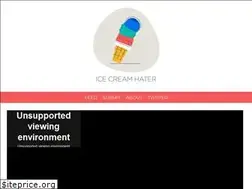 Sites similar to icecreamhater.com