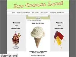 Sites similar to icecreamland.com