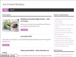 Sites similar to icecreamrecipes.org