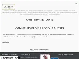 Sites similar to icelandictaxitours.is