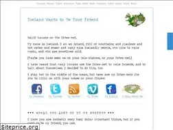 Sites similar to icelandwantstobeyourfriend.com