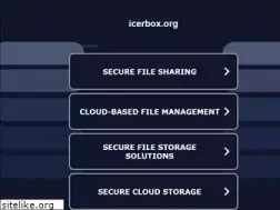 Sites similar to icerbox.org