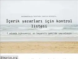 Sites similar to icerikyazarligi.com