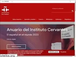 Sites similar to icervantes.org