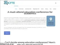 Sites similar to icfte.com