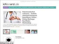 Sites similar to ichbinarzt.de