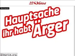 Sites similar to ichbindochbloed.de