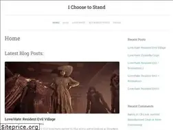 Sites similar to ichoosetostand.net