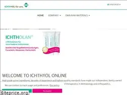 Sites similar to ichthyol.com