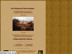 Sites similar to ichtraeumtevonafrika.de