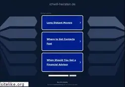 Sites similar to ichwill-heiraten.de